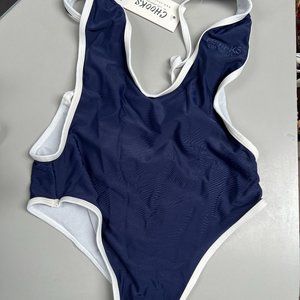 ChooksLA One-Piece Navy Blue Swimsuit
